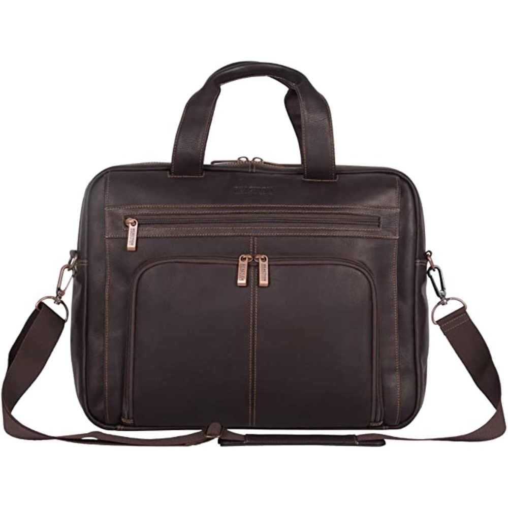 Kenneth Cole Reaction Colombian Leather Laptop Bag